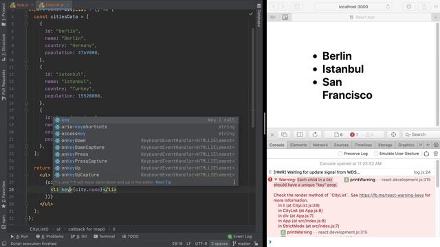 How to loop inside JSX in React | RNcasts #5 смотреть онлайн