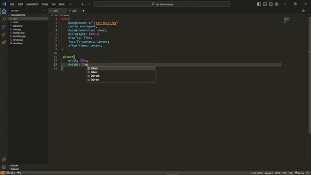 Create Planet Animation Using HTML, CSS & JS | HTML, CSS Animation смотреть онлайн