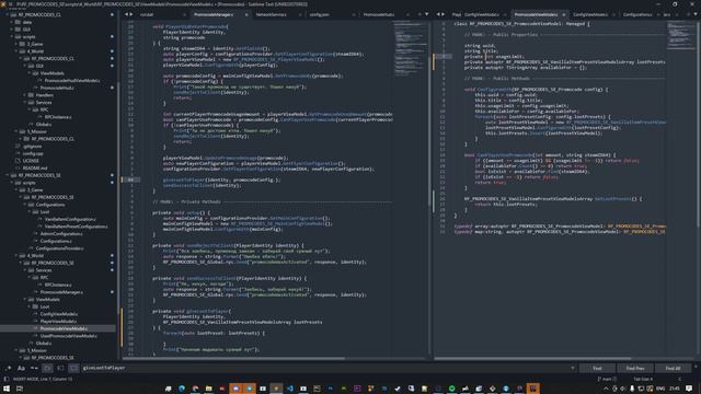 Timelapse Coding. Promocode System. 6 Hours In 6 Min.
