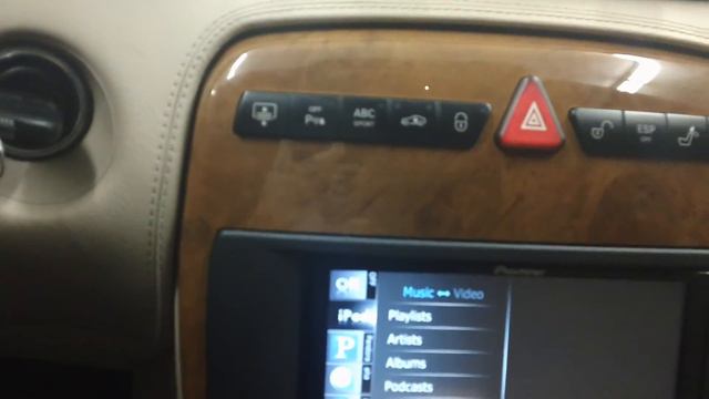 2006 MERCEDES BENZ CL500 W215 Navigation Upgrade Avic-z130bt Al & Eds Autosound Los Angeles