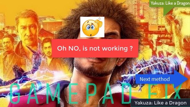 Yakuza Like a Dragon gamepad not working fix Steering Wheel not detected fix Repair gamepad iss смотреть онлайн