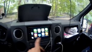 Установка магнитолы и спойлера на газель некст