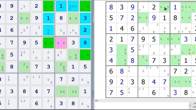 Sudoku Demonstration - Introduction to the Skyscraper Technique смотреть онлайн