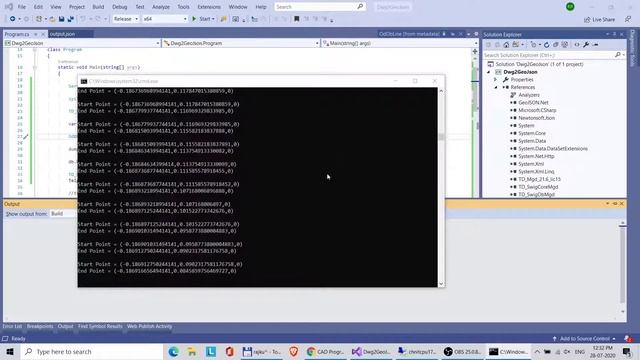DWG to geojson смотреть онлайн
