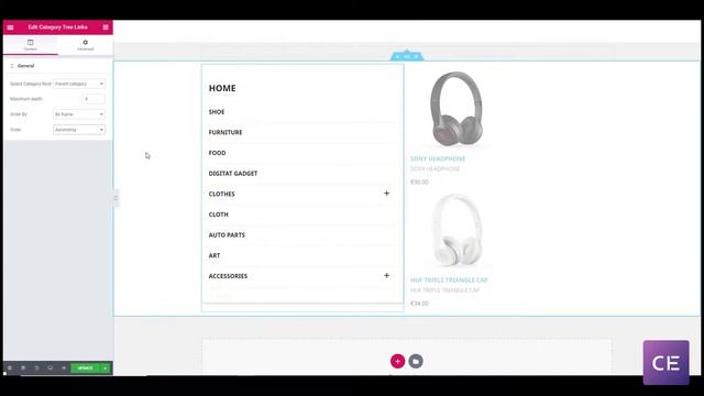 How to Use Category Tree links Widget Using Crazy Elements | PrestaShop | Elementor Page Builder смотреть онлайн