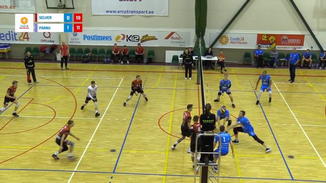 Selver Tallinn vs Pärnu Võrkpalliklubi - Credit24 Meistriliiga 1/4 finaal, 21.02.2019 смотреть онлайн