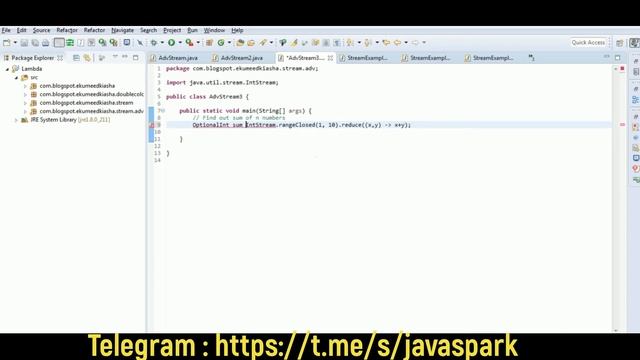 Java 8 Stream || Reduce method internal working with Example -13 смотреть онлайн