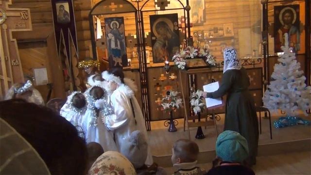 РОЖДЕСТВО ХРИСТОВО. Детский праздник в Храме святых Константина и Елены 07 января 2021года. смотреть онлайн