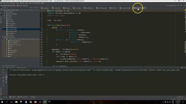 Desktop Applications with Python: 3 - GUI applications with Tkinter смотреть онлайн