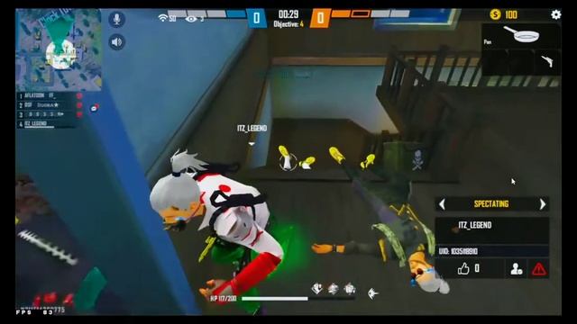 AFLATOON GAMER REACT ON MY GAMEPLAY 1v4 clutch for only red number смотреть онлайн