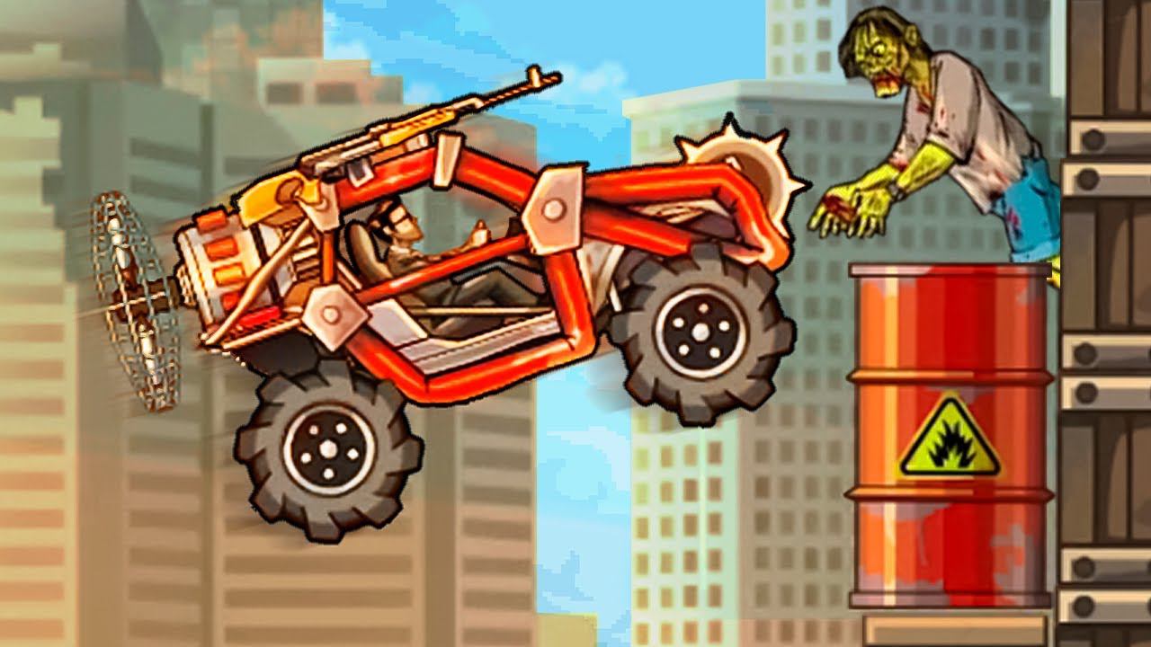 ГОНИ БЫСТРЕЙ, ДАВИ ЗОМБЕЙ 2 ► Earn to Die 2 смотреть онлайн