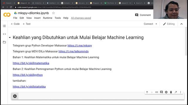 Keahlian yang Dibutuhkan untuk Mulai Belajar Machine Learning (mks.py x DILo Makassar) смотреть онлайн