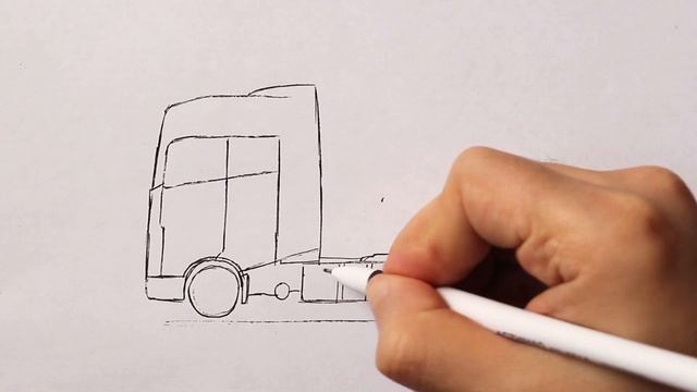 How to draw a Truck easy смотреть онлайн