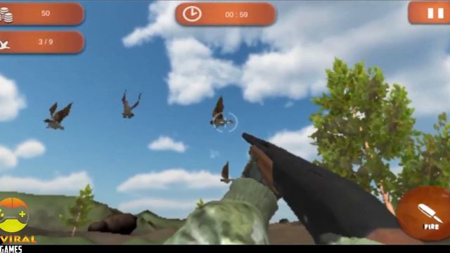 Duck Hunting 3D Shooting Games, A FULL DAY OF HUNTING ll Android Gameplay FHD, смотреть онлайн