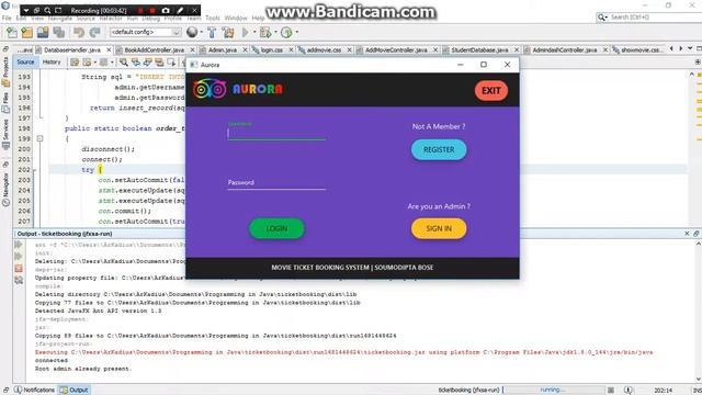 Movie Ticket Booking System using JavaFX смотреть онлайн