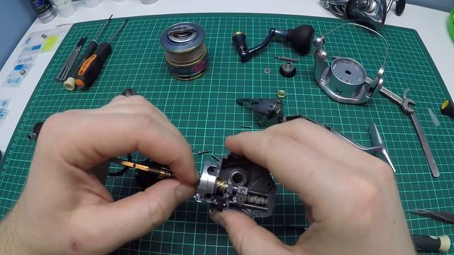 Замена главной пары в Shimano Biomaster SW5000PG смотреть онлайн