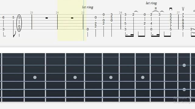 Guitar Tabs Swordland (Sword Art Online.Ost) Fingerstyle Tutorial Sheet Lesson #Anp смотреть онлайн