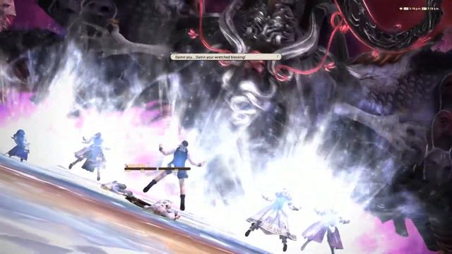 Final Fantasy 14 ShadowBringers Final Boss Battle And Scene