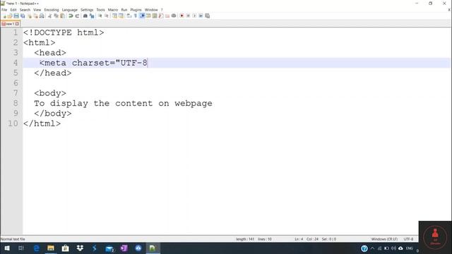 05 - Basic Structure of a Web Page - HTML & CSS Course смотреть онлайн