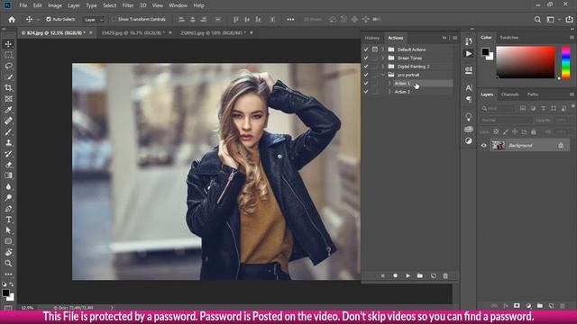 Pro Portrait Free Photoshop Action | Editor Belal смотреть онлайн