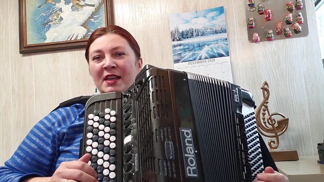 Щедрик Ukrainian Carol of the Bells bayan accordion смотреть онлайн