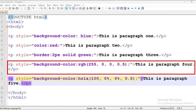 CSS || COLORS - BACKGROUND COLOR, TEXT COLOR, BORDER COLOR, RGB, HSLA || TUTORIAL. смотреть онлайн