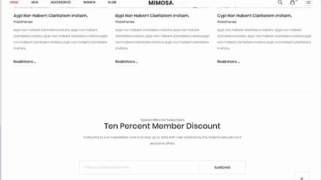 Mimosa - Responsive Fashion Opencart 3 Theme | Themeforest Download смотреть онлайн