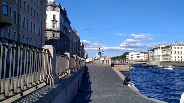 Река Фонтанка [Санкт-Петербург] смотреть онлайн