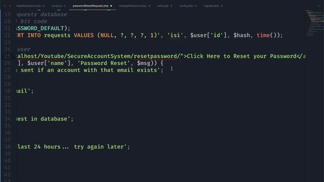 Secure Password Reset Flow - Secure PHP Authentication System from Scratch Ep. 7 смотреть онлайн