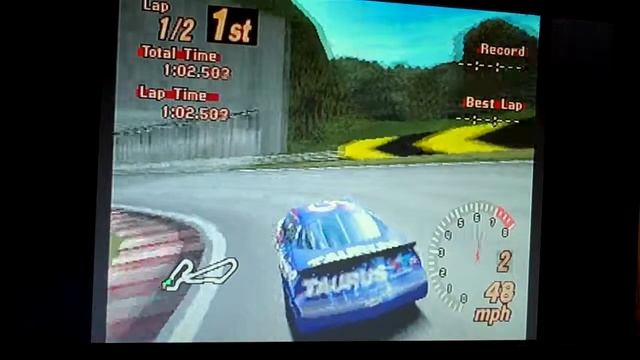 Gran Turismo 2 PS1 Race @ MidField Raceway #1 (NASCAR Mark Martin) смотреть онлайн