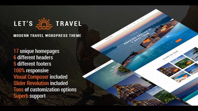 Let's Travel - Responsive Travel Agency WordPress Theme | Themeforest Website Templates and Themes смотреть онлайн