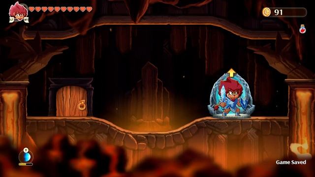 Monster Boy And The Cursed Kingdom Part 9 The Volcano Pt 2 [100% Walkthrough] смотреть онлайн