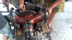 Сборка заднего моста Татра