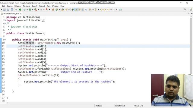 What is HashSet in Java? | HashSet Example смотреть онлайн