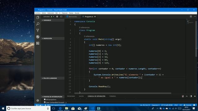 C# Principiantes | #10 - Arrays, creación y manipulación. Copia de arrays. смотреть онлайн