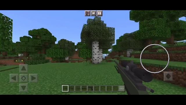 Мод на 3D ОРУЖИЕ с АНИМАЦИЯМИ для Minecraft PE (3D Guns+) смотреть онлайн