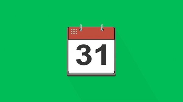 Green Screen Calendar Flipping Animation | 4K | Global Kreators