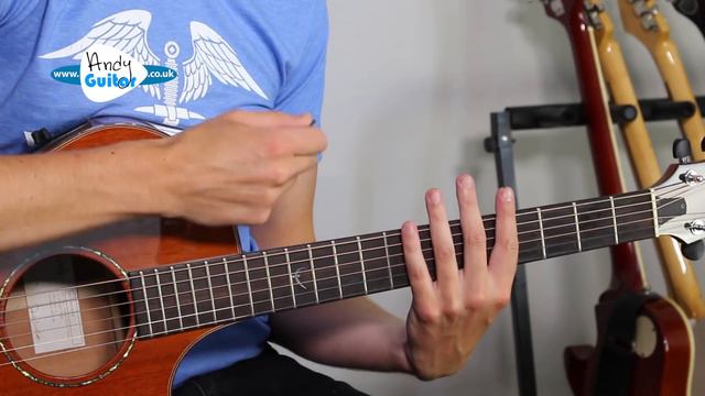 Mad World Guitar lesson tutorial - EASY 4 CHORDS - Tears For Fears/ Gary Jules смотреть онлайн