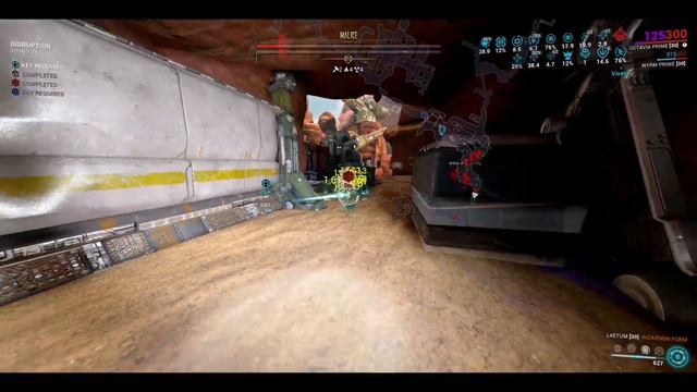 Warframe | Laetum Vs L9999 Steel Path Disruption Solo Level Cap! смотреть онлайн