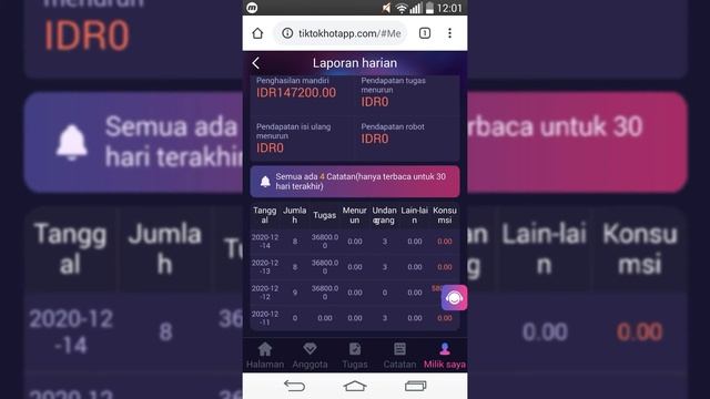 TIKTOKHOT APLIKASI PENGHASIL UANG BARU RELEASE DAN TERBUKTI MEMBAYAR смотреть онлайн