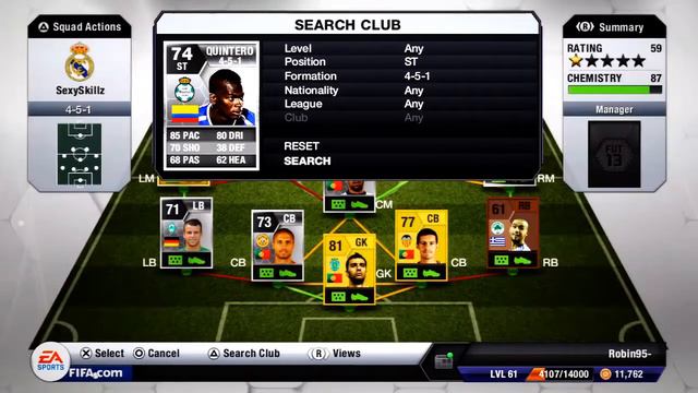 FIFA 13 - 40k Hybrid Skill Squad || #3 || Ft.Fetfa,Quincy,Quintero & Elia+Goals смотреть онлайн