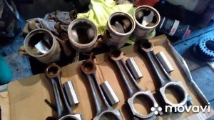Гильзовка блока Д-240. Зборка поршневой Д-240.
