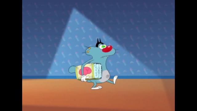 हिंदी Oggy And The Cockroaches - Don't Rock The Cradle (S02E129) - Hindi Cartoons For Kids