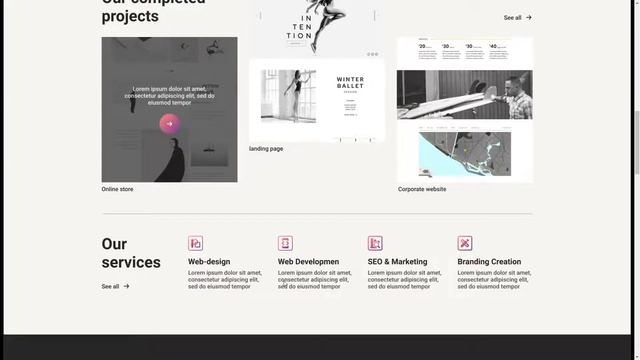 xito-Portfolio Web studio Figma Template agency portfolio 14 смотреть онлайн