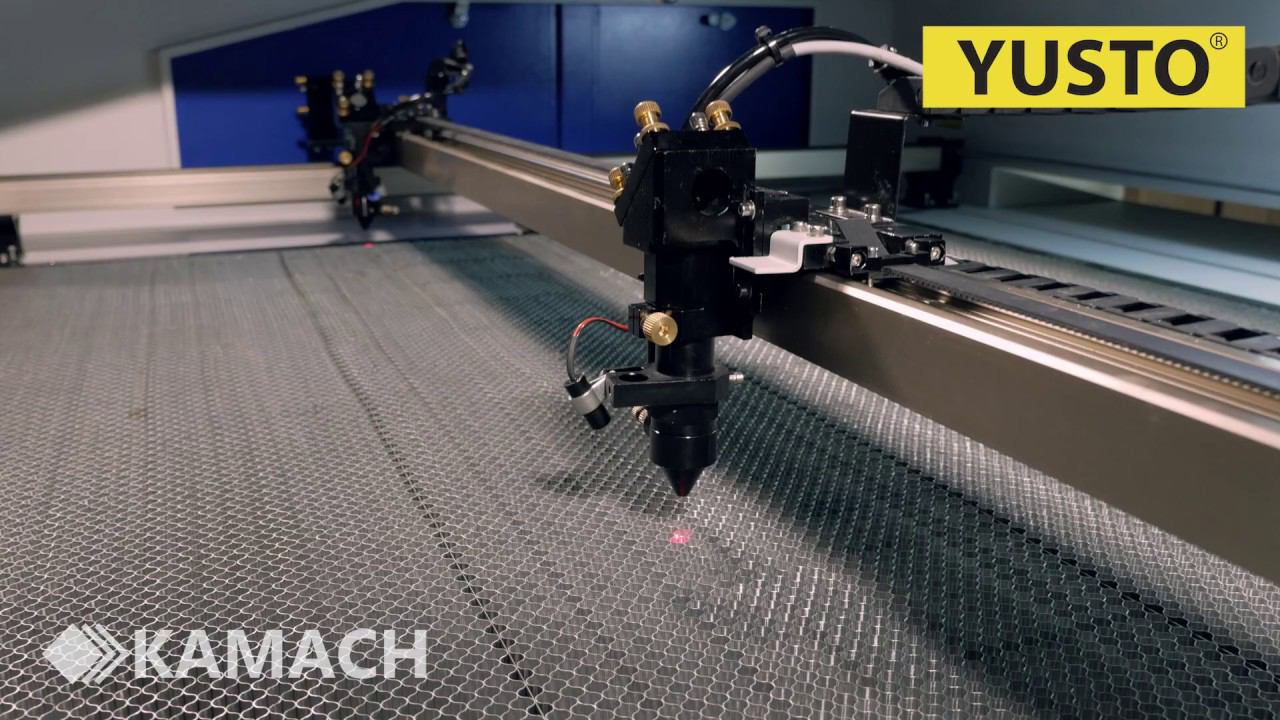 Регулировка фокуса на лазерном станке Kamach TEX смотреть онлайн