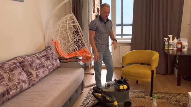 Инструкция как пользоваться пылесосом Karcher PUZZI 8/1 C Химчистка мягкой мебели в Спб смотреть онлайн