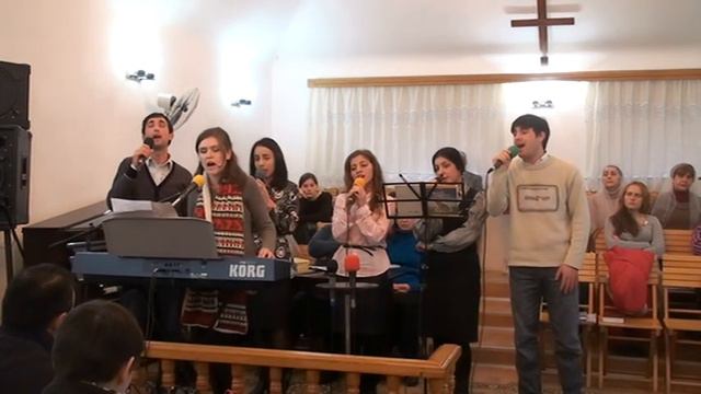 Прославление на грузинском - Наш Бог смотреть онлайн