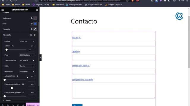 Como crear Formulario de Contacto y Personalizarlo | WPform смотреть онлайн