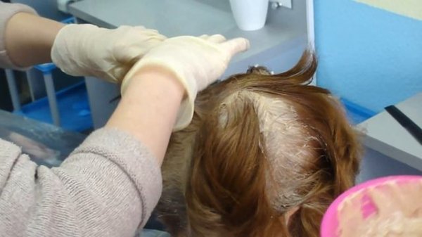 Окрашивание седых волос. Семинар по колористике фирмы Estel. Тема: Седина.