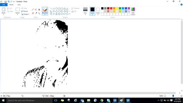 UiPath Robot Drawing Sketch of Anand Mahindra on Microsoft Paint смотреть онлайн